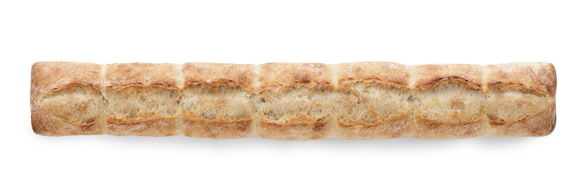 Baguette Ciabatta à Partager