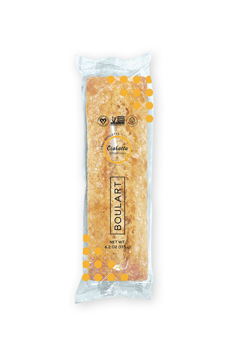  - Demi-Baguette Ciabatta Scellée