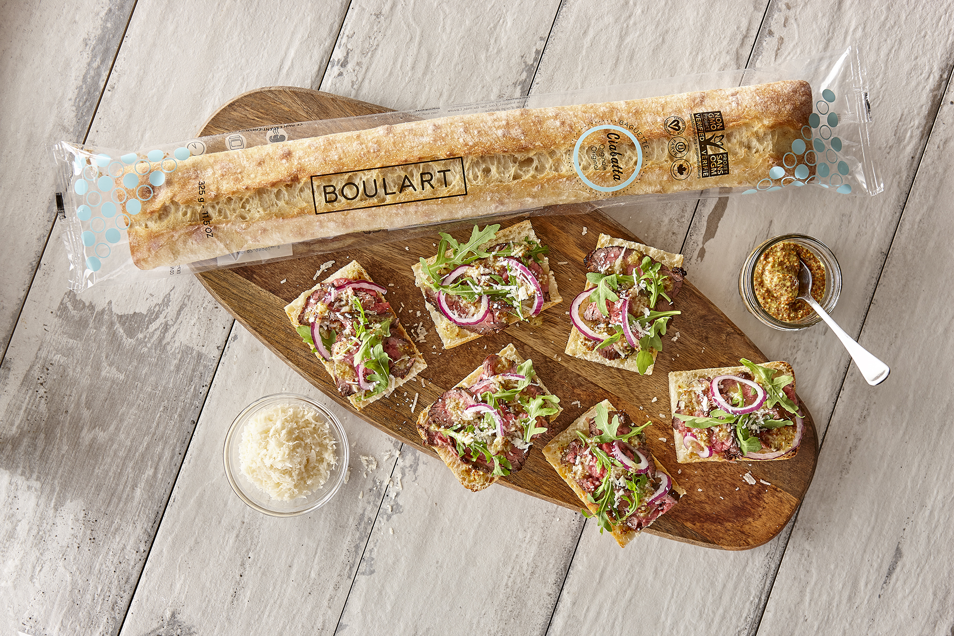 Sealed Ciabatta Baguette