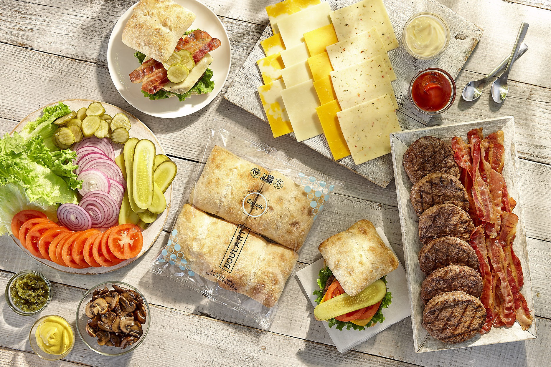 Sealed Classic Artisan Burger Buns